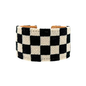 checked out needlepoint cuff
