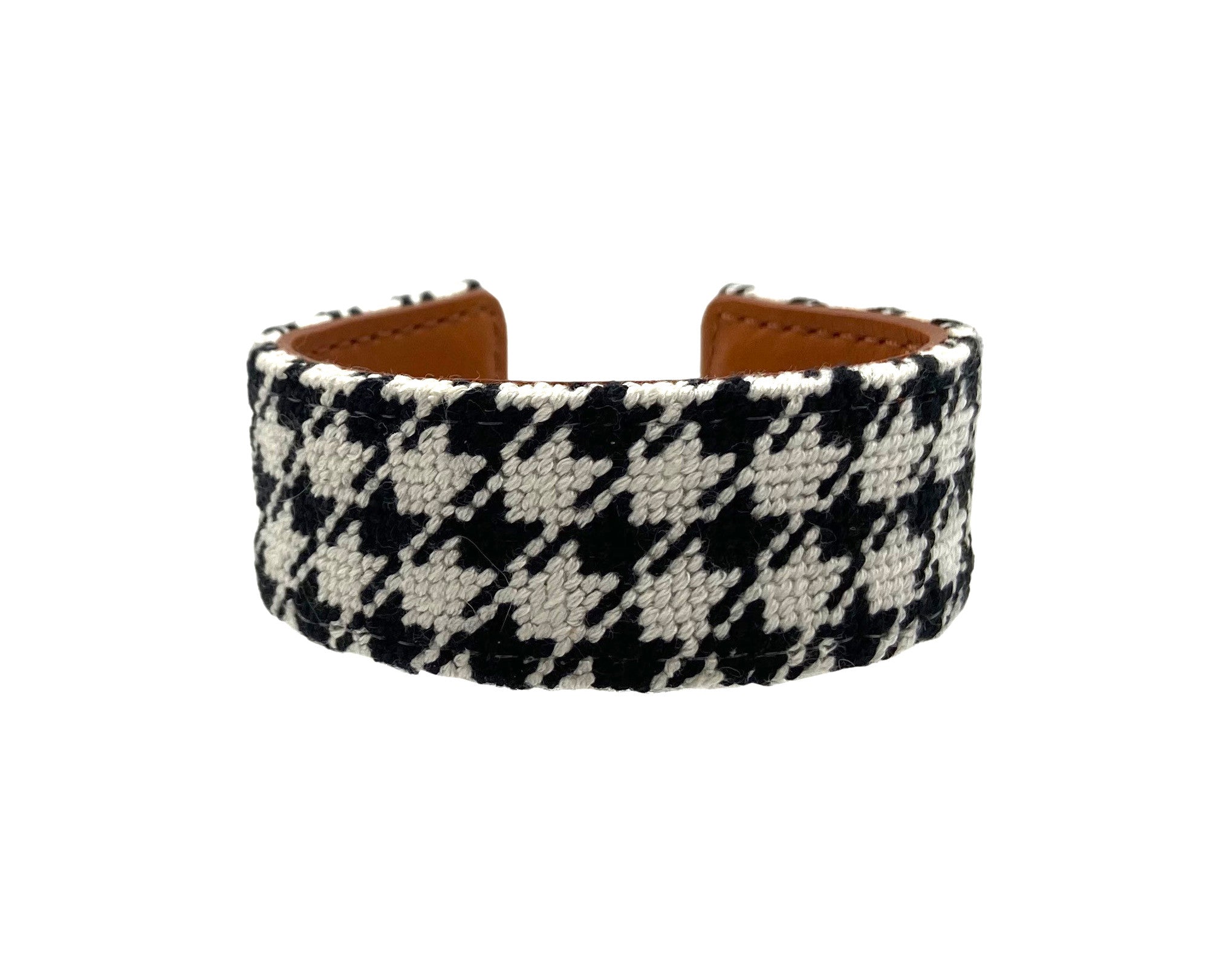 classic houndstooth slim cuff