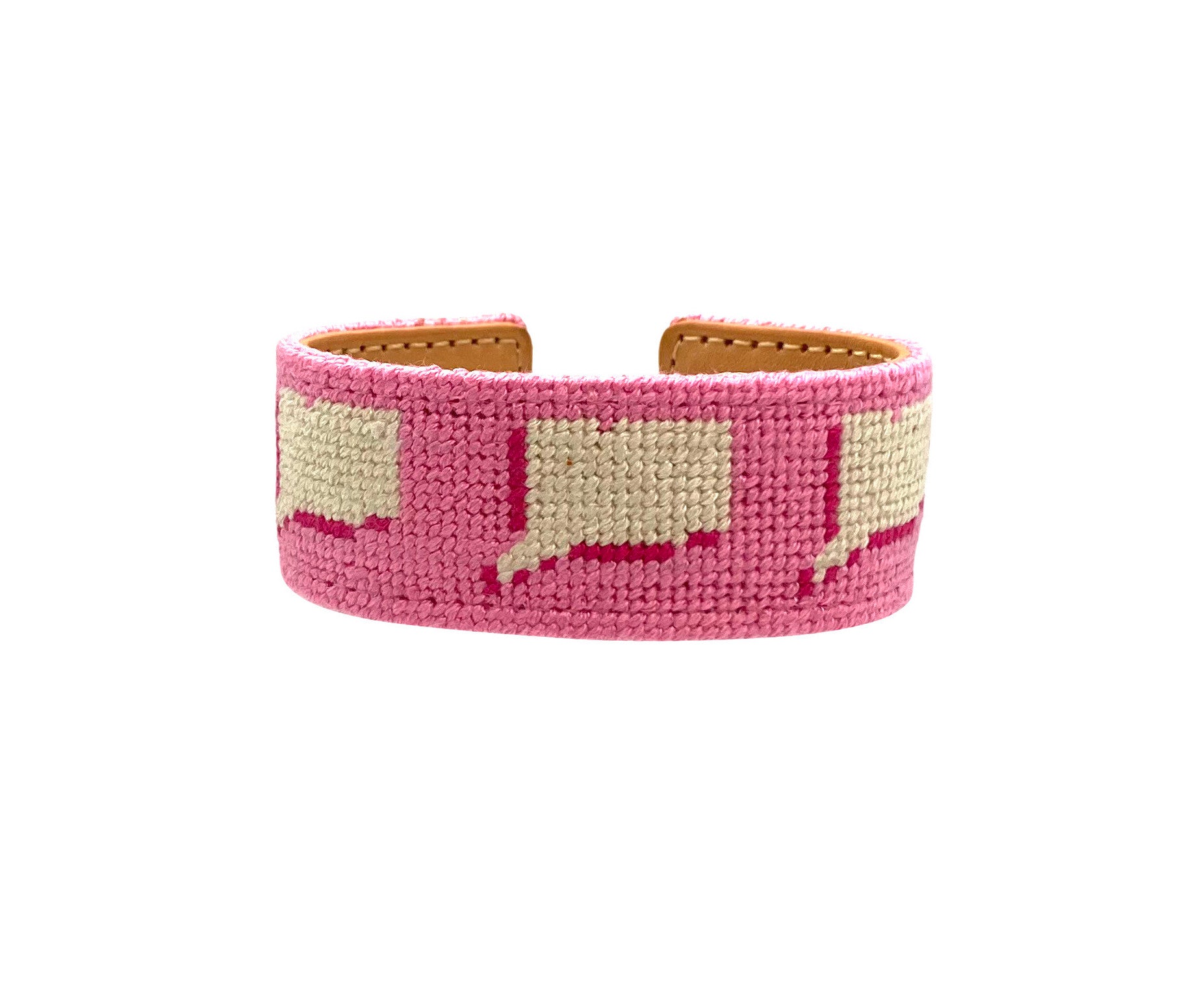 Connecticut slim needlepoint cuff