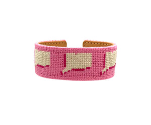 Connecticut slim needlepoint cuff