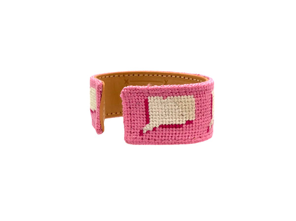 Connecticut slim needlepoint cuff