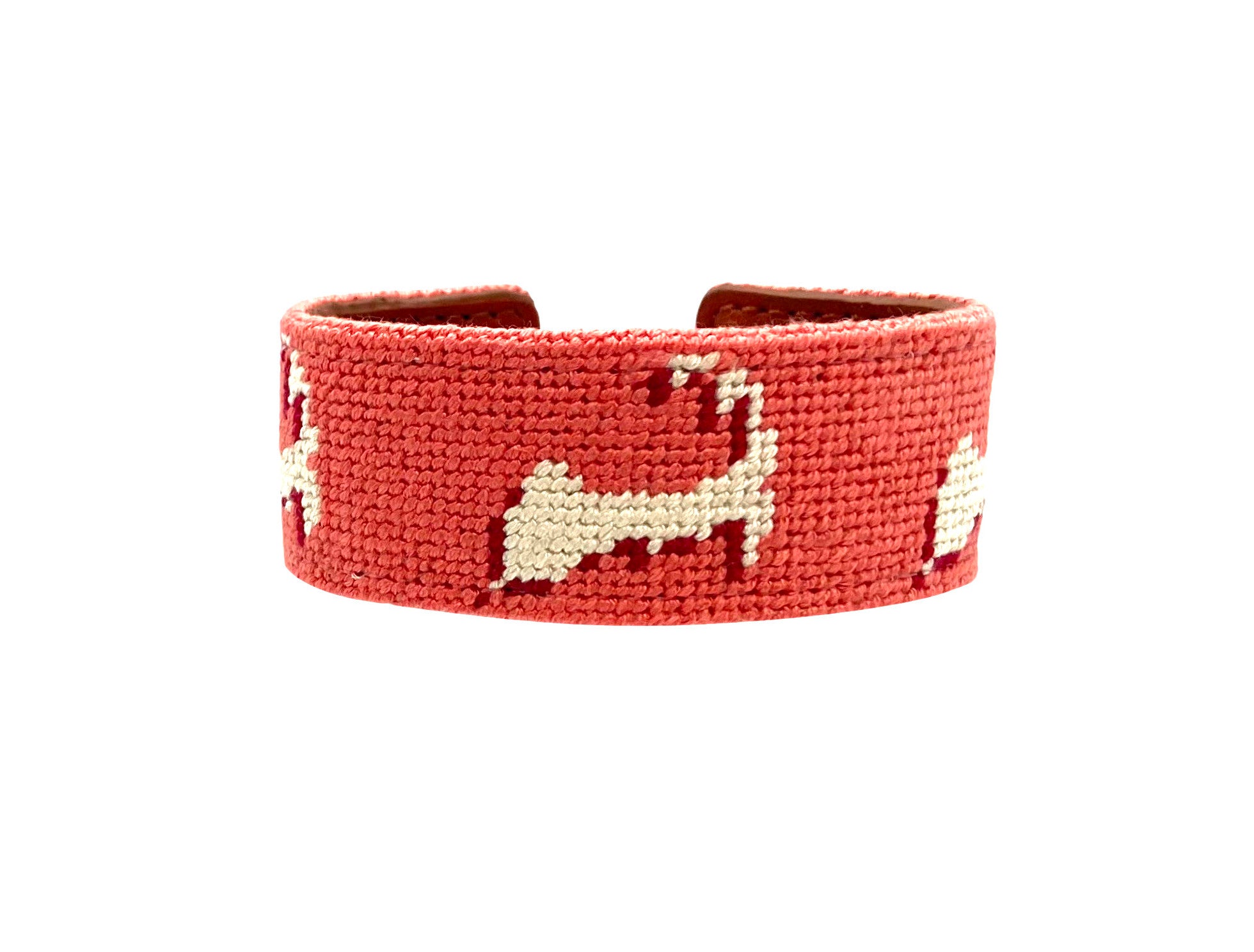 Cape Cod slim needlepoint cuff