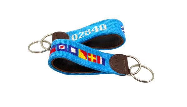 Newport flags keychain