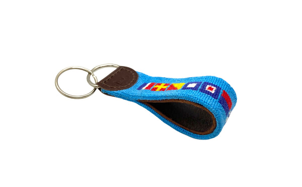 Newport flags keychain