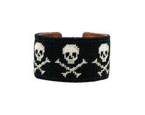 pirates needlepoint cuff