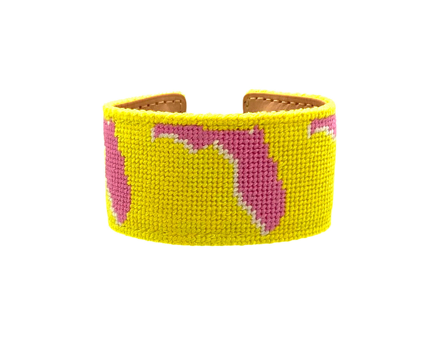 sunshine state needlepoint cuff
