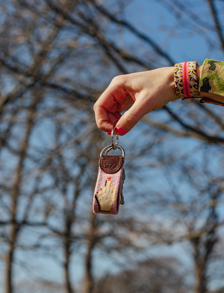middle finger keychain