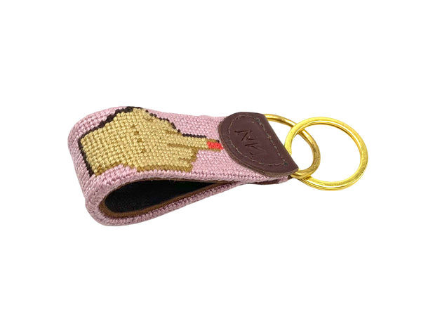 middle finger keychain
